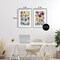 Stupell Industries Scandinavian Wild Flowers 2pc Framed Print Under Glass Set, design by Annabelle Hall
